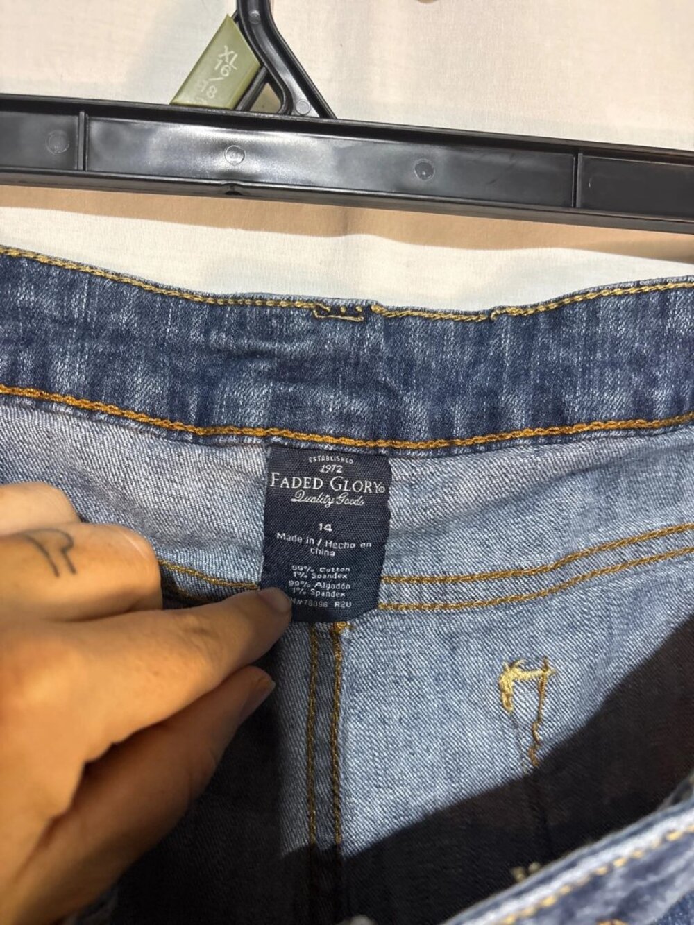 Jean shorts - Picture 2 of 2